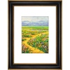 image:imageGolden State Art 13x19 Dark Gold Brown Photo Frame Mat for 11x17 Real Glass  White Color Mat Fits 11x17 Picture Art Poster or Print Display 125 Inch Frame Border Vintage Antique Style Wall HangBlack With Gold Trim
