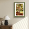 image:imageGolden State Art 13x19 Dark Gold Brown Photo Frame Mat for 11x17 Real Glass  White Color Mat Fits 11x17 Picture Art Poster or Print Display 125 Inch Frame Border Vintage Antique Style Wall HangGreen With Gold Trim
