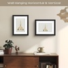 image:imageGolden State Art 13x19 Dark Gold Brown Photo Frame Mat for 11x17 Real Glass  White Color Mat Fits 11x17 Picture Art Poster or Print Display 125 Inch Frame Border Vintage Antique Style Wall HangSilverbeige With Blackdark Brown Inner Panel