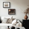 image:imageGolden State Art 13x19 Dark Gold Brown Photo Frame Mat for 11x17 Real Glass  White Color Mat Fits 11x17 Picture Art Poster or Print Display 125 Inch Frame Border Vintage Antique Style Wall HangSilverbeige With Blackdark Brown Inner Panel