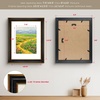 image:imageGolden State Art 13x19 Dark Gold Brown Photo Frame Mat for 11x17 Real Glass  White Color Mat Fits 11x17 Picture Art Poster or Print Display 125 Inch Frame Border Vintage Antique Style Wall HangBlack With Gold Trim