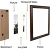 image:imageGolden State Art 16x20 Brown Photo Frame Ivory Mat for 11x14 Real Glass  Fits 11x14 Picture Art Poster or Print Display 2inch Wide16x20
