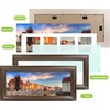 image:imageGolden State Art 16x20 Brown Photo Frame Ivory Mat for 11x14 Real Glass  Fits 11x14 Picture Art Poster or Print Display 2inch Wide8x20