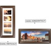image:imageGolden State Art 16x20 Brown Photo Frame Ivory Mat for 11x14 Real Glass  Fits 11x14 Picture Art Poster or Print Display 2inch Wide8x20