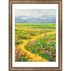 image:imageGolden State Art 18x24 Dark GoldBrown Frame White Mat for 16x20 Plexiglass  Fits 16x20 Picture Art Poster or Print Display Wall Mounting Vintage Ornate Finish Photo FrameDark GoldBrown
