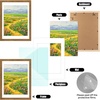 image:imageGolden State Art 18x24 Dark GoldBrown Frame White Mat for 16x20 Plexiglass  Fits 16x20 Picture Art Poster or Print Display Wall Mounting Vintage Ornate Finish Photo FrameBronze
