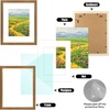 image:imageGolden State Art 18x24 Dark GoldBrown Frame White Mat for 16x20 Plexiglass  Fits 16x20 Picture Art Poster or Print Display Wall Mounting Vintage Ornate Finish Photo FrameBronze