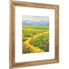 image:imageGolden State Art 18x24 Distressed Gold Frame White Mat for 16x20 Plexiglass  Plexiglass Fits 16x20 Picture Art Poster or Print Display or 18x24 Without Mat Ornate Vintage Photo FrameBronze