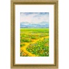 image:imageGolden State Art 18x24 Distressed Gold Frame White Mat for 16x20 Plexiglass  Plexiglass Fits 16x20 Picture Art Poster or Print Display or 18x24 Without Mat Ornate Vintage Photo FrameAntique Gold with Green