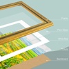 image:imageGolden State Art 18x24 Distressed Gold Frame White Mat for 16x20 Plexiglass  Plexiglass Fits 16x20 Picture Art Poster or Print Display or 18x24 Without Mat Ornate Vintage Photo FrameAntique Gold with Green