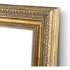 image:imageGolden State Art 18x24 Distressed Gold Frame White Mat for 16x20 Plexiglass  Plexiglass Fits 16x20 Picture Art Poster or Print Display or 18x24 Without Mat Ornate Vintage Photo FrameBronze
