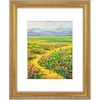 image:imageGolden State Art 18x24 Distressed Gold Frame White Mat for 16x20 Plexiglass  Plexiglass Fits 16x20 Picture Art Poster or Print Display or 18x24 Without Mat Ornate Vintage Photo FrameAntique Gold