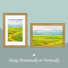 image:imageGolden State Art 18x24 Distressed Gold Frame White Mat for 16x20 Plexiglass  Plexiglass Fits 16x20 Picture Art Poster or Print Display or 18x24 Without Mat Ornate Vintage Photo FrameAntique Gold