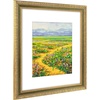 image:imageGolden State Art 18x24 Distressed Gold Frame White Mat for 16x20 Plexiglass  Plexiglass Fits 16x20 Picture Art Poster or Print Display or 18x24 Without Mat Ornate Vintage Photo FrameAntique Gold with Green