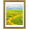 image:imageGolden State Art 18x24 Distressed Gold Frame White Mat for 16x20 Plexiglass  Plexiglass Fits 16x20 Picture Art Poster or Print Display or 18x24 Without Mat Ornate Vintage Photo FrameAntique Gold with Green