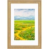image:imageGolden State Art 18x24 Distressed Gold Frame White Mat for 16x20 Plexiglass  Plexiglass Fits 16x20 Picture Art Poster or Print Display or 18x24 Without Mat Ornate Vintage Photo FrameDistressed Gold