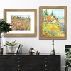 image:imageGolden State Art 18x24 Distressed Gold Frame White Mat for 16x20 Plexiglass  Plexiglass Fits 16x20 Picture Art Poster or Print Display or 18x24 Without Mat Ornate Vintage Photo FrameBronze
