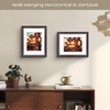 image:imageGolden State Art 2 Pack 11x14 Photo Frame Mat for 8x10 Real Glass  Bronze  White Mat Fits 8x10 Picture Art Poster or Print DisplayOrnate Finish Style 15 Inch Frame Border Wall Mount DisplayBlack With Silver  Burgundy