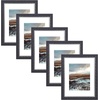 image:imageGolden State Art 2 Pack 11x14 Photo Frame Mat for 8x10 Real Glass  Bronze  White Mat Fits 8x10 Picture Art Poster or Print DisplayOrnate Finish Style 15 Inch Frame Border Wall Mount DisplayBlack With Silver  Burgundy