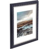 image:imageGolden State Art 2 Pack 11x14 Photo Frame Mat for 8x10 Real Glass  Bronze  White Mat Fits 8x10 Picture Art Poster or Print DisplayOrnate Finish Style 15 Inch Frame Border Wall Mount DisplayBlack With Silver  Burgundy