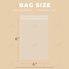 image:imageGolden State Art 2 x 2 Clear Plastic Zip Bags 200 Count  Small Resealable Zipper Bags For Business Office Supplies Jewelry amp Party Favors4x6
