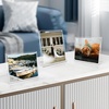 image:imageGolden State Art 3 Pack 4x6 Acrylic Picture Frame with Stand  Frameless Frame with Strong Magnets for Wedding Sign Reception Decoration Photos and Art Display8x10