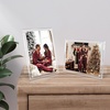 image:imageGolden State Art 3 Pack 5x7 Acrylic Picture Frame with Stand  Frameless Frame with Strong Magnets for Wedding Sign Reception Decoration Photos and Art Display5x7