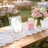 image:imageGolden State Art 3 Pack 5x7 Acrylic Picture Frame with Stand  Frameless Frame with Strong Magnets for Wedding Sign Reception Decoration Photos and Art Display5x7