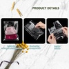 image:imageGolden State Art 4x6 AcidFree Crystal Clear Storage Sleeves200 Pack  Resealable AdhesiveClear Plastic BagsFits 4x6 Prints Photos CardsBag Size 4 34 x 6 12 inches5x7