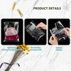 image:imageGolden State Art 4x6 AcidFree Crystal Clear Storage Sleeves200 Pack  Resealable AdhesiveClear Plastic BagsFits 4x6 Prints Photos CardsBag Size 4 34 x 6 12 inches2 x 3