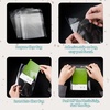 image:imageGolden State Art 4x6 AcidFree Crystal Clear Storage Sleeves200 Pack  Resealable AdhesiveClear Plastic BagsFits 4x6 Prints Photos CardsBag Size 4 34 x 6 12 inches3x8