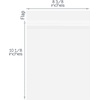 image:imageGolden State Art 4x6 AcidFree Crystal Clear Storage Sleeves200 Pack  Resealable AdhesiveClear Plastic BagsFits 4x6 Prints Photos CardsBag Size 4 34 x 6 12 inches8x10