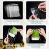 image:imageGolden State Art 4x6 AcidFree Crystal Clear Storage Sleeves200 Pack  Resealable AdhesiveClear Plastic BagsFits 4x6 Prints Photos CardsBag Size 4 34 x 6 12 inches8x10