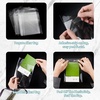 image:imageGolden State Art 4x6 AcidFree Crystal Clear Storage Sleeves200 Pack  Resealable AdhesiveClear Plastic BagsFits 4x6 Prints Photos CardsBag Size 4 34 x 6 12 inches9x12