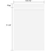 image:imageGolden State Art 50 Pack Clear Bag for 16x20 Mats Pictures AcidFree 16 38 x 20 185x7
