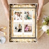 image:imageGolden State Art 5x7 Acrylic Floating Picture Frame Blue 1 Pack  Individual Photo Frame for Tabletop Display With Hangers for Wall Mount Horizontal or VerticalBlack