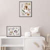 image:imageGolden State Art 5x7 Acrylic Floating Picture Frame Blue 1 Pack  Individual Photo Frame for Tabletop Display With Hangers for Wall Mount Horizontal or VerticalBlack