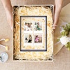 image:imageGolden State Art 5x7 Acrylic Floating Picture Frame Blue 1 Pack  Individual Photo Frame for Tabletop Display With Hangers for Wall Mount Horizontal or VerticalBlue