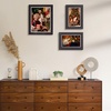 image:imageGolden State Art 85x11 Black with Gold amp Burgundy Photo Frame Real Glass  Wall Hanging or Tabletop Ornate Great for Pictures Diplomas Prints Poster LicenseBlack With Silver  Burgundy