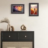 image:imageGolden State Art 85x11 Black with Gold amp Burgundy Photo Frame Real Glass  Wall Hanging or Tabletop Ornate Great for Pictures Diplomas Prints Poster LicenseBlack With Silver  Burgundy