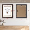 image:imageGolden State Art 8x10 Frame Navy Over Gold Double Mat For 6x8 Diploma  Real Glass Black Gold amp Burgundy Color Photo Frame Fits 8x10 6x8 Document CertificatePicture Wall Mount Or TabletopDouble Mat WhiteGold