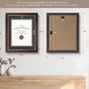 image:imageGolden State Art 8x10 Frame Navy Over Gold Double Mat For 6x8 Diploma  Real Glass Black Gold amp Burgundy Color Photo Frame Fits 8x10 6x8 Document CertificatePicture Wall Mount Or TabletopDouble Mat Navy BlueGold