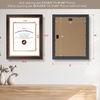 image:imageGolden State Art 8x10 Frame Navy Over Gold Double Mat For 6x8 Diploma  Real Glass Black Gold amp Burgundy Color Photo Frame Fits 8x10 6x8 Document CertificatePicture Wall Mount Or TabletopDouble Mat WhiteGold