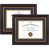 image:imageGolden State Art 8x10 Frame Navy Over Gold Double Mat For 6x8 Diploma  Real Glass Black Gold amp Burgundy Color Photo Frame Fits 8x10 6x8 Document CertificatePicture Wall Mount Or TabletopDouble Mat Navy BlueGold