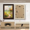 image:imageGolden State Art 8x12 Poster Frame Dark Gold Brown amp Bronze Real Glass  Horizontal or Vertical Display Wall Mount Display Photo Art Picture or Print Home or officeBrown Gold