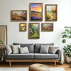 image:imageGolden State Art 8x12 Poster Frame Dark Gold Brown amp Bronze Real Glass  Horizontal or Vertical Display Wall Mount Display Photo Art Picture or Print Home or officeDark Gold Brown  Bronze