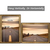 image:imageGolden State Art 8x12 Poster Frame Dark Gold Brown amp Bronze Real Glass  Horizontal or Vertical Display Wall Mount Display Photo Art Picture or Print Home or officeDark Gold Brown  Bronze