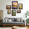 image:imageGolden State Art 8x12 Poster Frame Dark Gold Brown amp Bronze Real Glass  Horizontal or Vertical Display Wall Mount Display Photo Art Picture or Print Home or officeBrown Gold