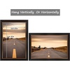 image:imageGolden State Art 8x12 Poster Frame Dark Gold Brown amp Bronze Real Glass  Horizontal or Vertical Display Wall Mount Display Photo Art Picture or Print Home or officeBlackBurgundy  Gold Trim
