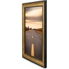 image:imageGolden State Art 8x12 Poster Frame Dark Gold Brown amp Bronze Real Glass  Horizontal or Vertical Display Wall Mount Display Photo Art Picture or Print Home or officeDark Gold Brown  Bronze